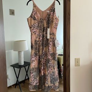 NWT Embroidered Dress the Population dress